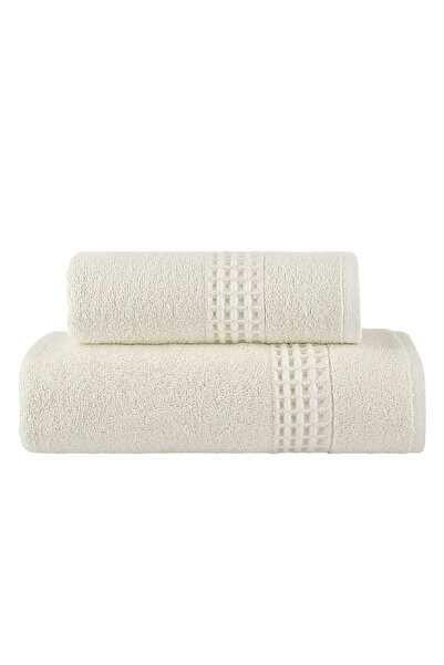CASA LUSSO Pique Border Towel Set