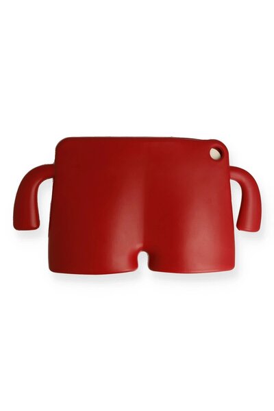 CepteToptan Myt09 Samsung Galaxy Tab A9 Case Character Tablet Silicone - Red