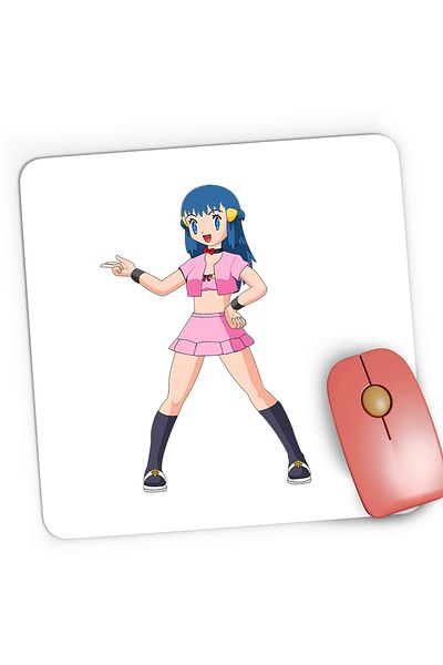OEM Mousepad Gaming Quake Dawn Power Anime Girl Wax Quakers, 21x19 cm
