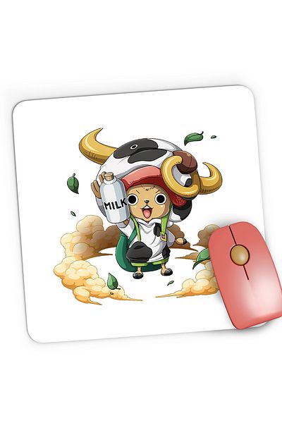 OEM Mousepad Gaming One Piece Chopper Cotton Candy Lover, 21x19 cm
