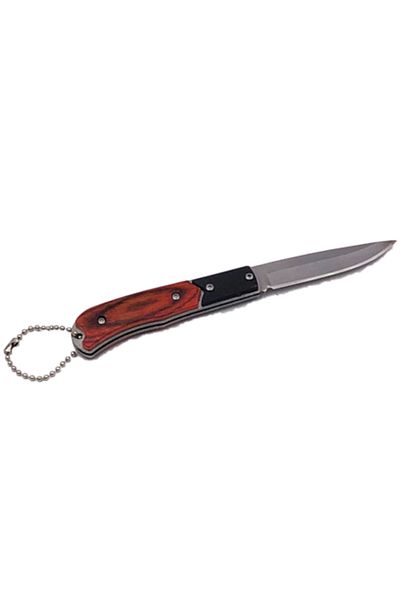dalimag Knife Wooden Handle, Pocket Knife, 15.5 cm,