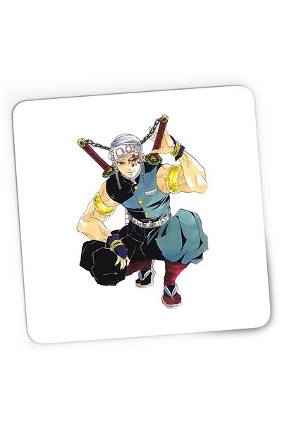 OEM Mousepad Gaming Tengen Uzui Demon Slayer Kimetsu no Yaiba, 21x19 cm