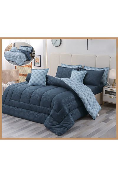 CELKA Luxury royal double-sided microfiber bedspread, 240*260 cm