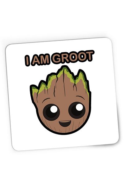 OEM Gaming Mousepad I Am Groot Baby Dragobete Iubita, 21x19 cm