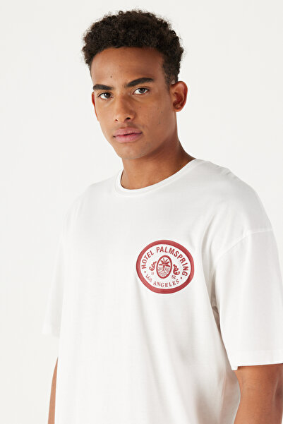 AC&Co / Altınyıldız Classics Ανδρικό μπλουζάκι 100% βαμβακερό εμπριμέ με στάμπα