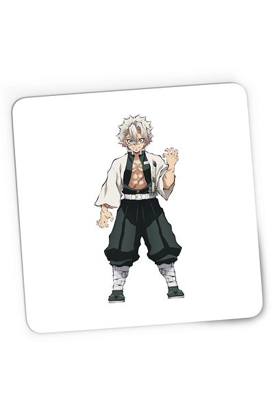 OEM Mousepad Gaming Demon Slayer Sanemi Samurai Boy, 21x19 cm