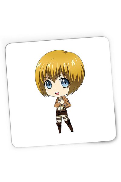 OEM Mousepad Gaming Attack on Titan Armin Arlert Anime Manga, 21x19 cm