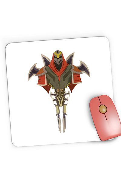 OEM Mousepad Gaming League of Legends Zed Blade LoL, 21x19 cm