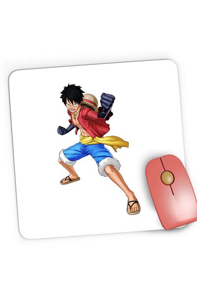 OEM Mousepad Gaming One Piece Monkey D Luffy Karate, 21x19 cm