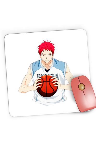 OEM Mousepad Gaming Kuroko no Basket Seijuro Akashi Craciun Anime, 21x19 cm