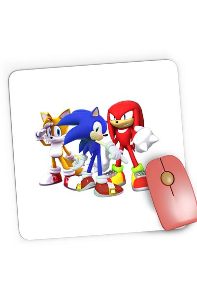 OEM Mousepad Gaming Sonic Team Crew Chaos Roblox, 21x19 cm