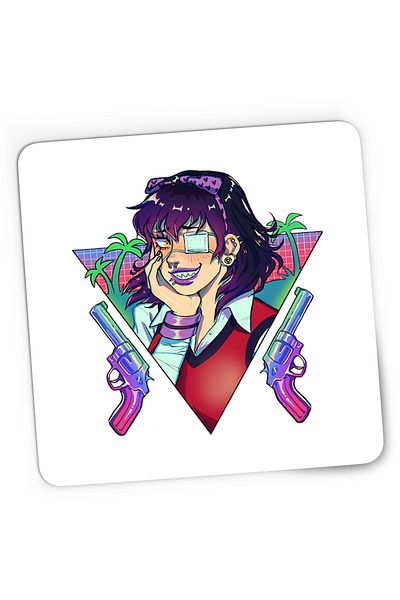 OEM Mousepad Gaming Kakegurui Midari Ikishima Joker Anime, 21x19 cm