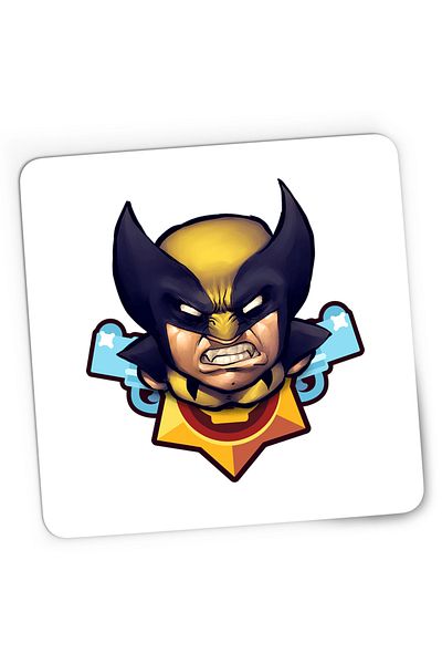 OEM Mousepad Gaming Wolverine Brawl Stars Army Xman Legend, 21x19 cm