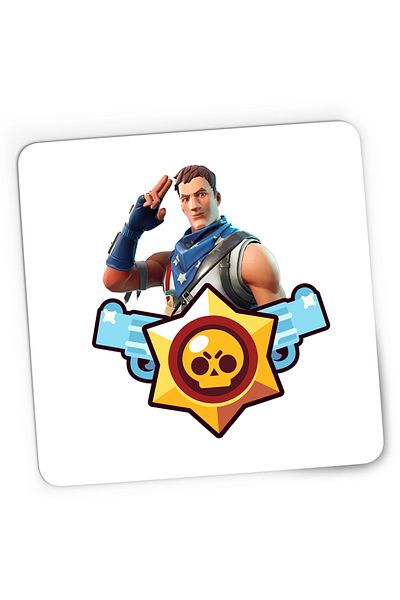 OEM Mousepad Gaming Fortnite Battle Royale Brawl Stars, 21x19 cm