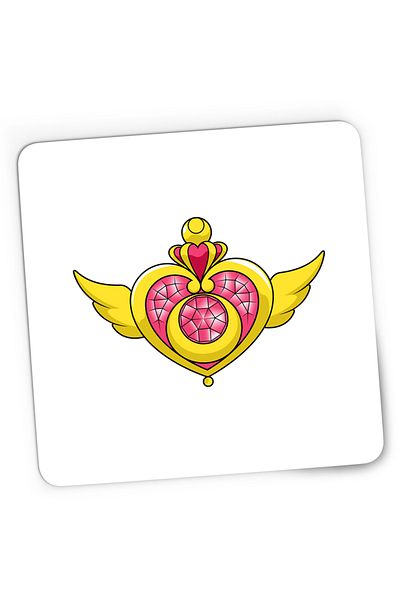 OEM Mousepad Gaming Sailor Moon Diadema Inima Transformation Anime, 21x19 cm