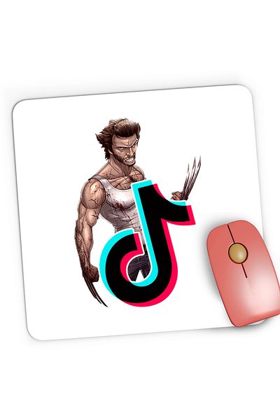 OEM Mousepad Gaming Wolverine Logan X Men TikTok Tik Tok, 21x19 cm
