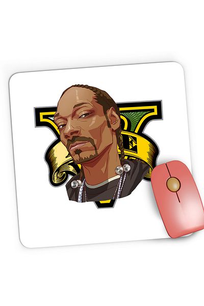 OEM Mousepad Gaming Snoop Dogg GTA5, 21x19 cm