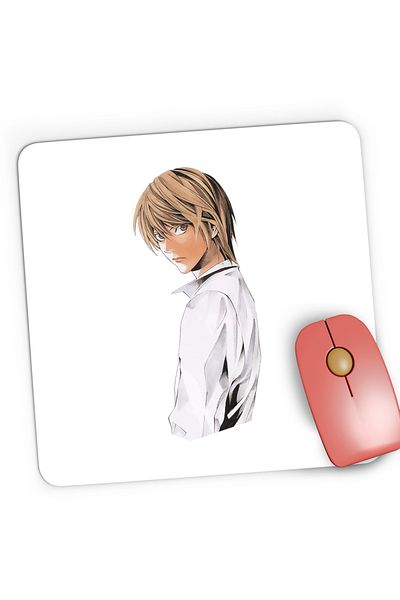 OEM Mousepad Gaming Death Note Light Yagami Student Anime, 21x19 cm