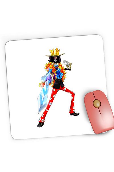 OEM Mousepad Gaming One Piece Brook Soul King Oase Schelet, 21x19 cm