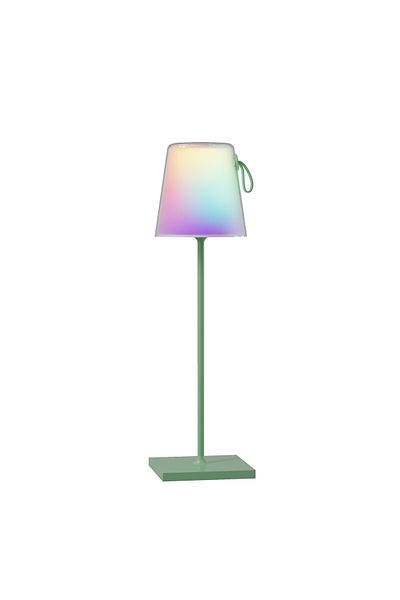 Tescomak LED table lamp with touch and color change, Dolly White RGBW, 5.5 W green