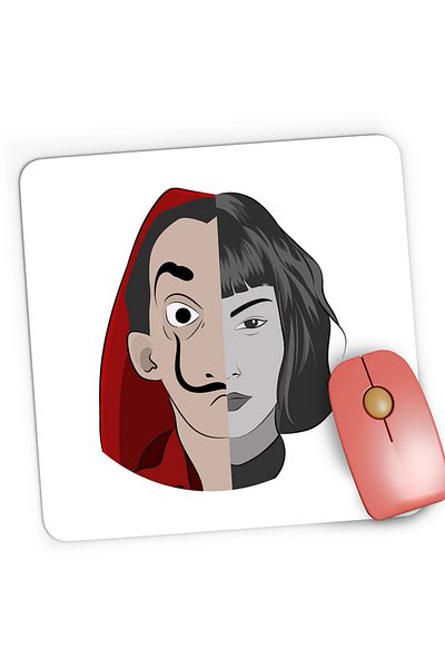OEM La Casa de Papel Tokyo Bella Ciao Gaming Mousepad, 21x19 cm