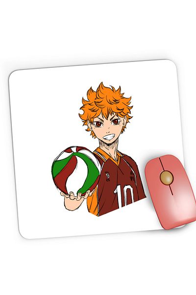 OEM Gaming Mousepad Haikyuu Hinata Love Volleyball Haikyu!!, 21x19 cm