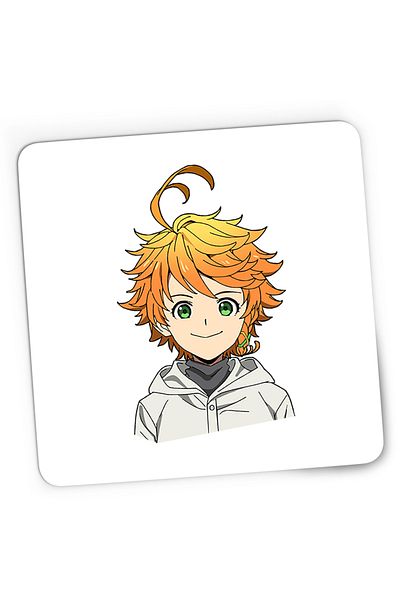 OEM Mousepad Gaming The Promised Neverland Emma Anime Manga, 21x19 cm