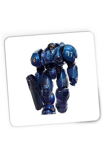 OEM Mousepad Gaming StarCraft 2 Terran Unit Star Craft Game, 21x19 cm