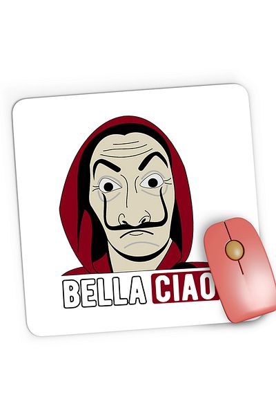OEM Gaming Mousepad Beautiful Paper House Hello Mafia Rebel, 21x19 cm