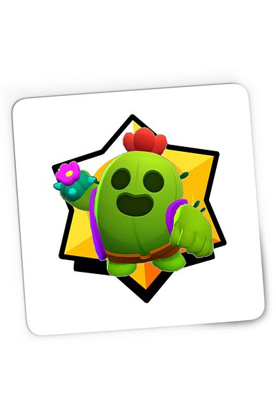 OEM Mousepad Gaming Spike Hello Brawl Stars, 21x19 cm