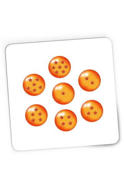 OEM Mousepad Gaming DragonBall Z Power Balls Anime Manga, 21x19 cm