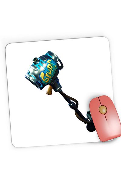 OEM Mousepad Gaming Slurp Juice Fortnite Pickaxe, 21x19 cm