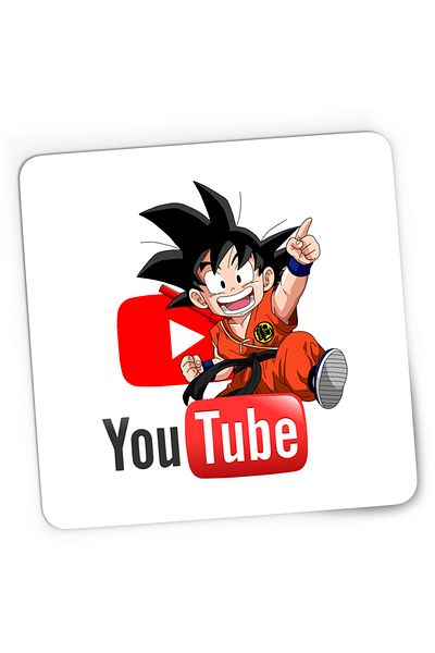 OEM Mousepad Gaming Son Goku Youtube Anime Manga Youtuber Dragon Ball Z, 21x19 cm