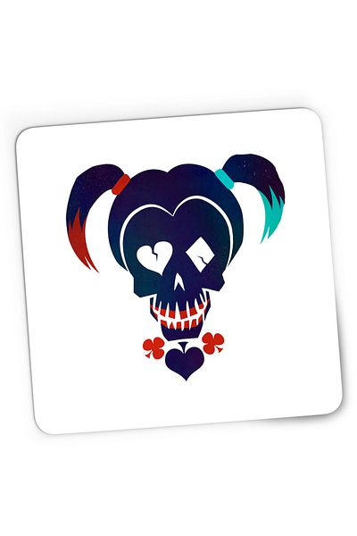 OEM Mousepad Gaming Joker Horror Skull Bad Girl Play, 21x19 cm