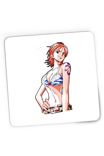 OEM Mousepad Gaming One Piece Nami Cat Burglar Eiichiro Oda, 21x19 cm