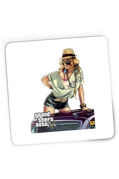 OEM Mousepad Gaming Bad Girl GTA5 Brawl Stars, 21x19 cm
