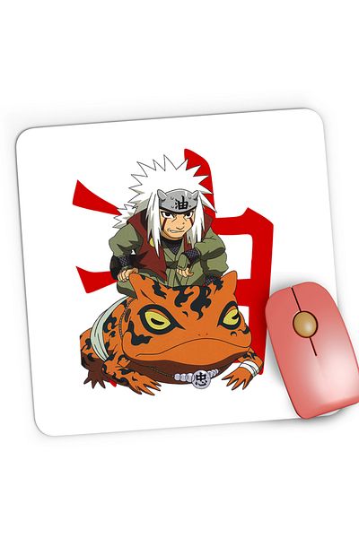 OEM Mousepad Gaming Naruto Jiraiya Uzumaki Manga Anime, 21x19 cm