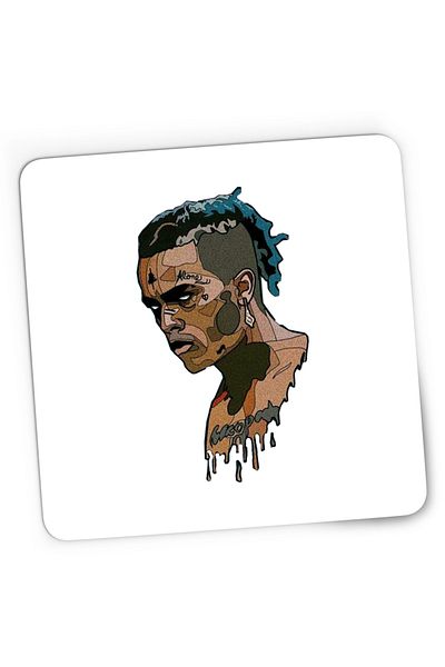 OEM Mousepad Gaming XXXTentacion Rapper, 21x19 cm