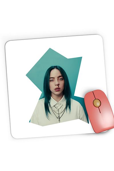 OEM Mousepad Gaming Billie Eilish Singer Bad Guy, 21x19 cm