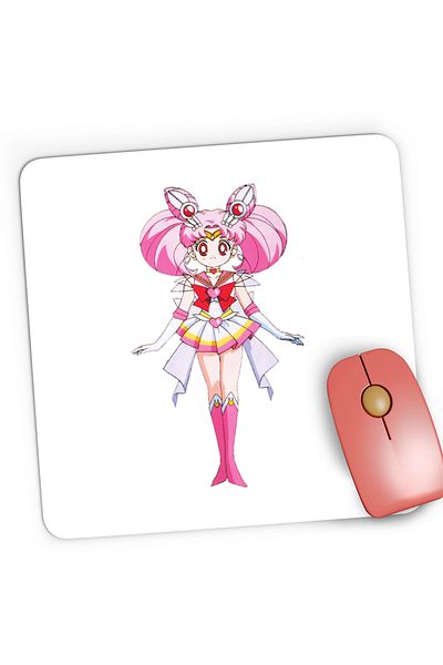 OEM Mousepad Gaming Sailor Moon Chibiusa Pink Roz Anime, 21x19 cm