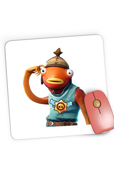 OEM Mousepad Gaming Fishstick Fortnite Brawl Stars, 21x19 cm
