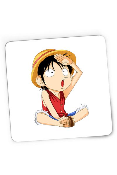 OEM Mousepad Gaming One Piece Monkey D Luffy Minecraft Pirate, 21x19 cm
