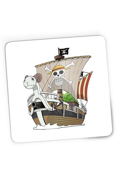 OEM Mousepad Gaming One Piece Corabie Ship War Caravel Cartoon, 21x19 cm