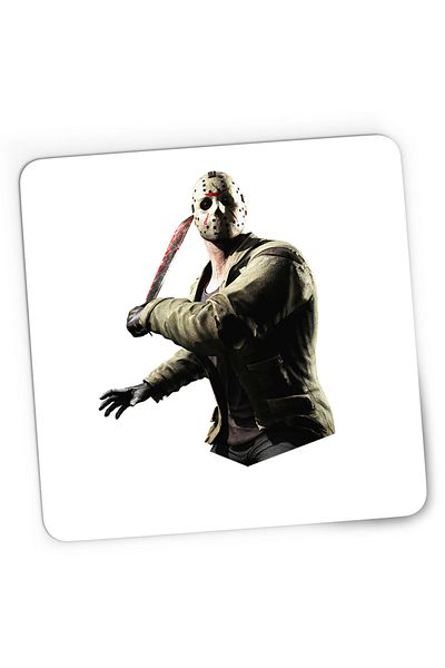 OEM Mousepad Gaming Mortal Kombat Jason Voorhees Freedy Kruegger Chainsaw, 21x19 cm