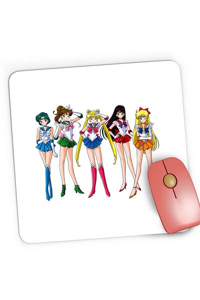 OEM Mousepad Gaming Sailor Moon Desene Animate Bebe, 21x19 cm