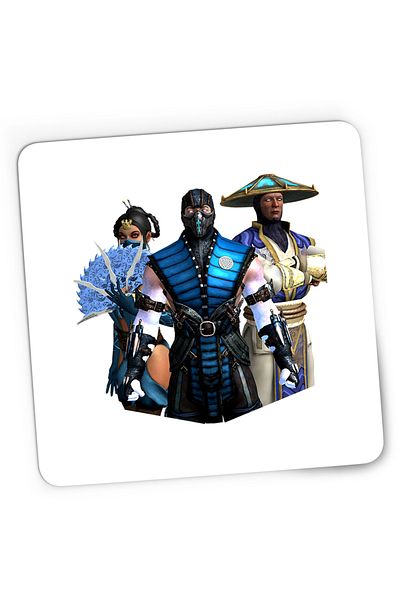OEM Mousepad Gaming Mortal Kombat Sub-Zero Clan Fights GTA Gaming, 21x19 cm