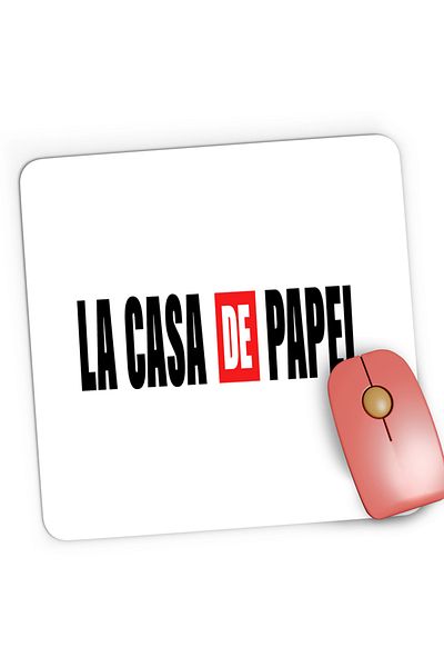 OEM Mousepad Gaming La Casa de Papel Logo, 21x19 cm