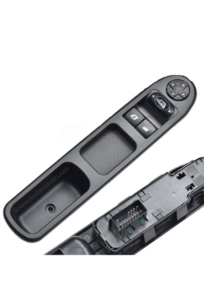 SIEGEN Peugeot 207 2006-2012 ile uyumlu Sol Ön İkili Cam Açma Düğmesi Anahtarı