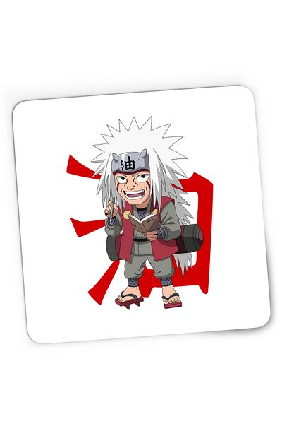 OEM Mousepad Gaming Naruto Jiraiya Killer Bee Anime Haine Manga, 21x19 cm