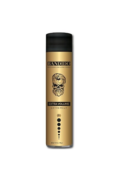 BANDİDO Fixativ Hair Spray Gold, Extra Volume, 400ml